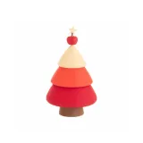 Star Pine Jewelry Box-Cherry Red