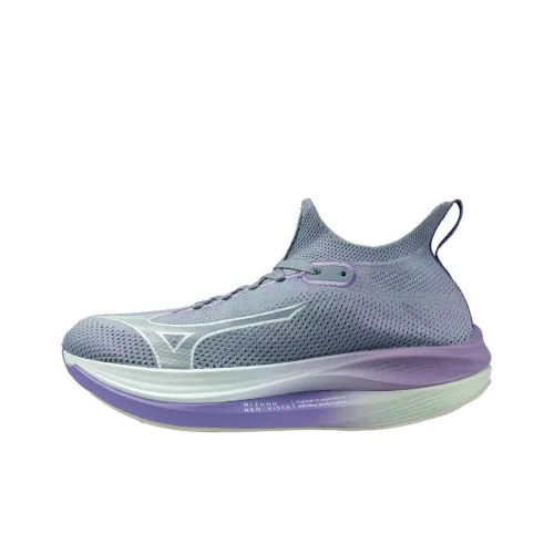 Mizuno Neo Vista Anti Slip Wear Resistant Low Top Casual Running Shoes Women's Gray
