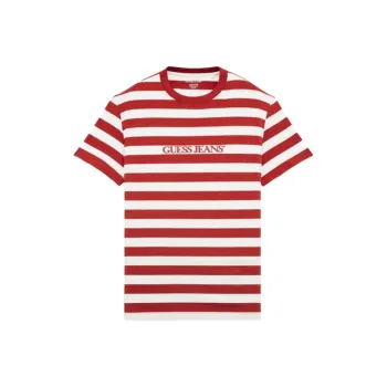 GUESS T-Shirts Men Red