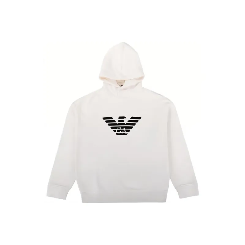 EMPORIO ARMANI Sweatshirts Men White-0