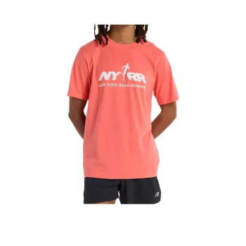 New Balance Nyrr Run For Life T Shirt Men's Red