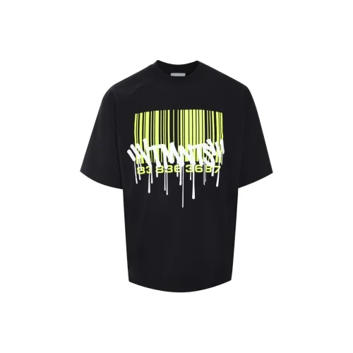VTMNTS Graffiti Big Barcode T shirt