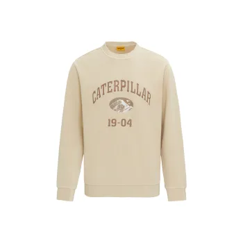 CAT Sweatshirt Men's Light Khaki