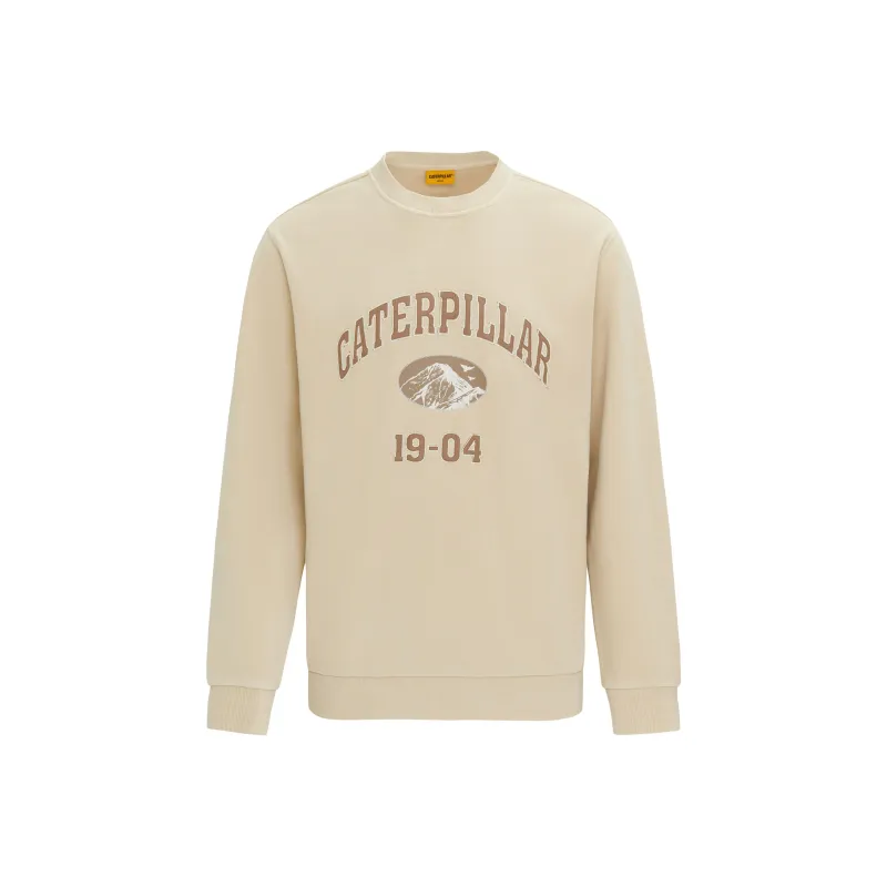 CAT Sweatshirt Men's Light Khaki-0