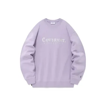 COVERNAT Sweatshirt Fall Unisex Dark Purple