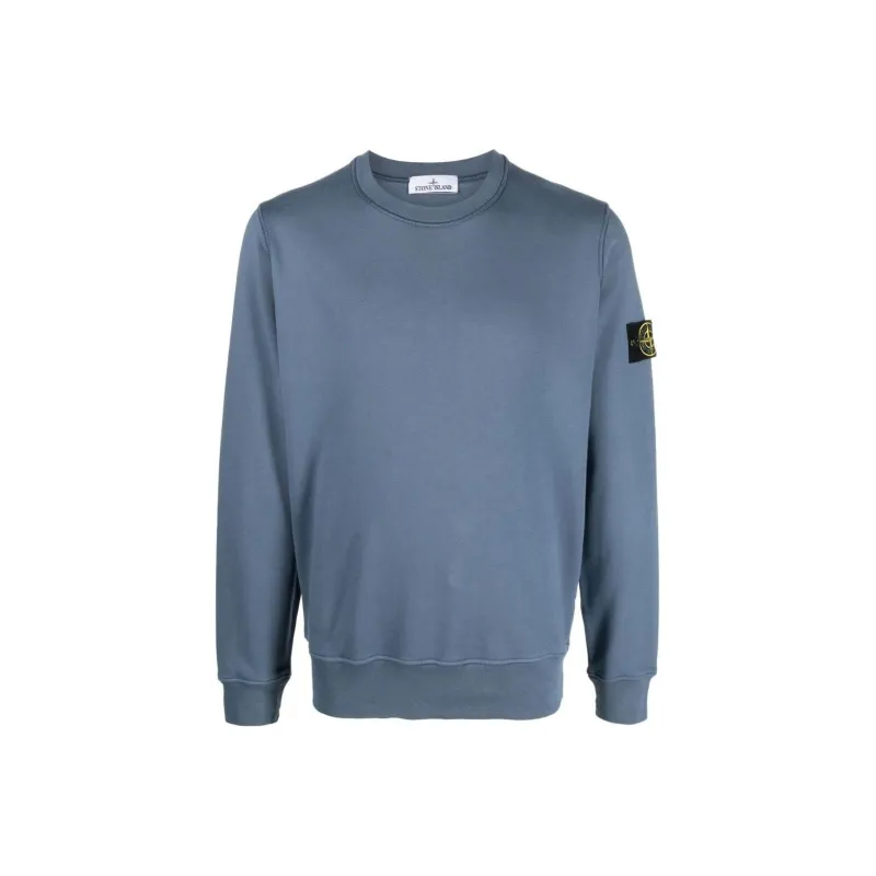 STONE ISLAND Compass patch Crew neck Sweatshirt-0