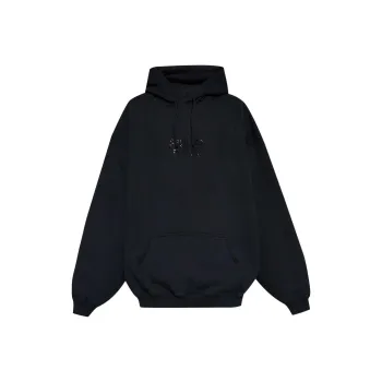 Vetements Spolied By God Embellished Oversized Hoodie