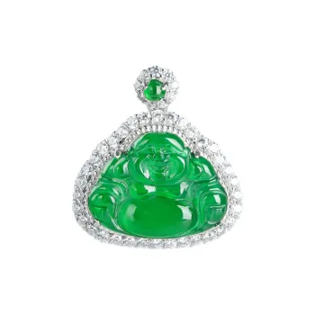 PEARL QUEEN Glutinous Jade Jadeite Necklaces Unisex