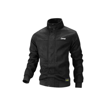 Jeep Jackets Coats Unisex Pure Black
