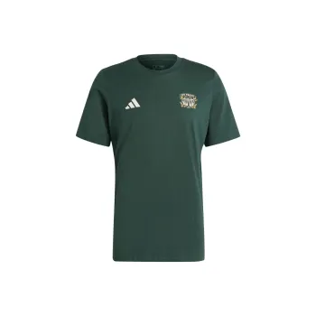 Adidas Wiesn Football Graphic T Shirt Men's Dark Shadow Green