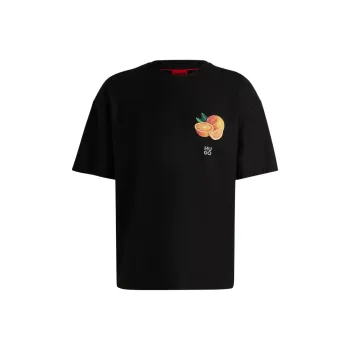 HUGO BOSS Dartiee Fruit illustration T shirt