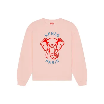 KENZO Elephant Varsity Jungle Crewneck Sweatshirt