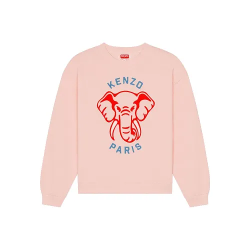 KENZO Elephant Varsity Jungle Crewneck Sweatshirt