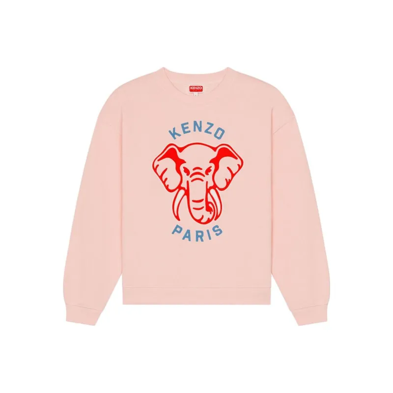 KENZO Elephant Varsity Jungle Crewneck Sweatshirt-0