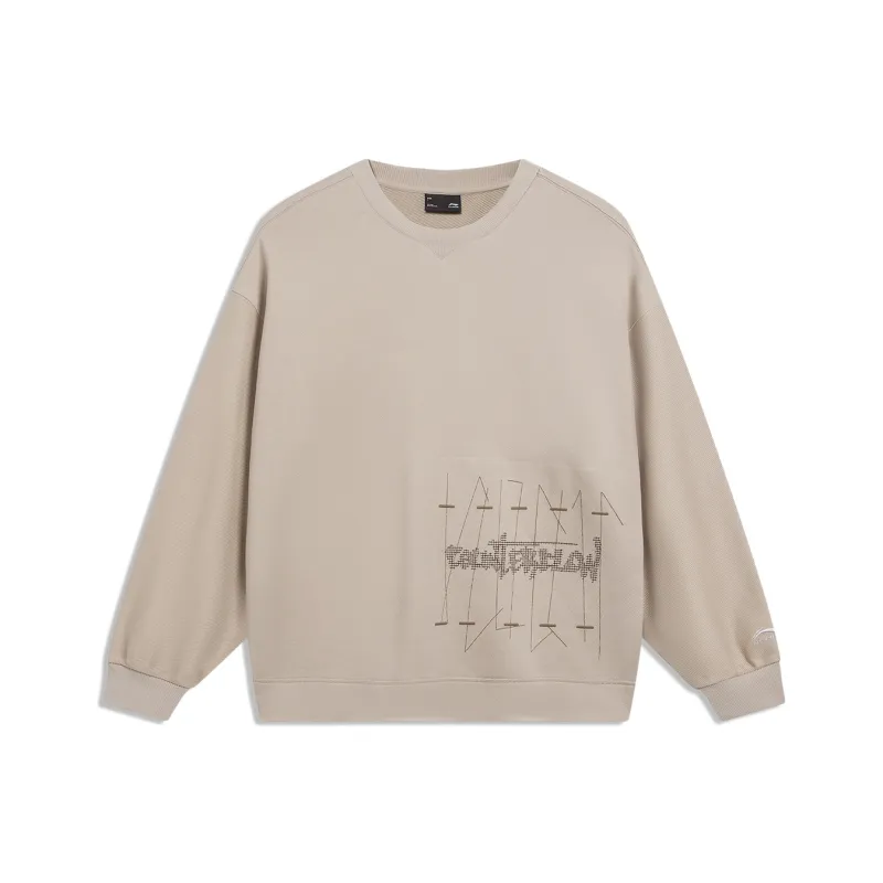 LiNing Sweatshirt Unisex Goat Gray-0