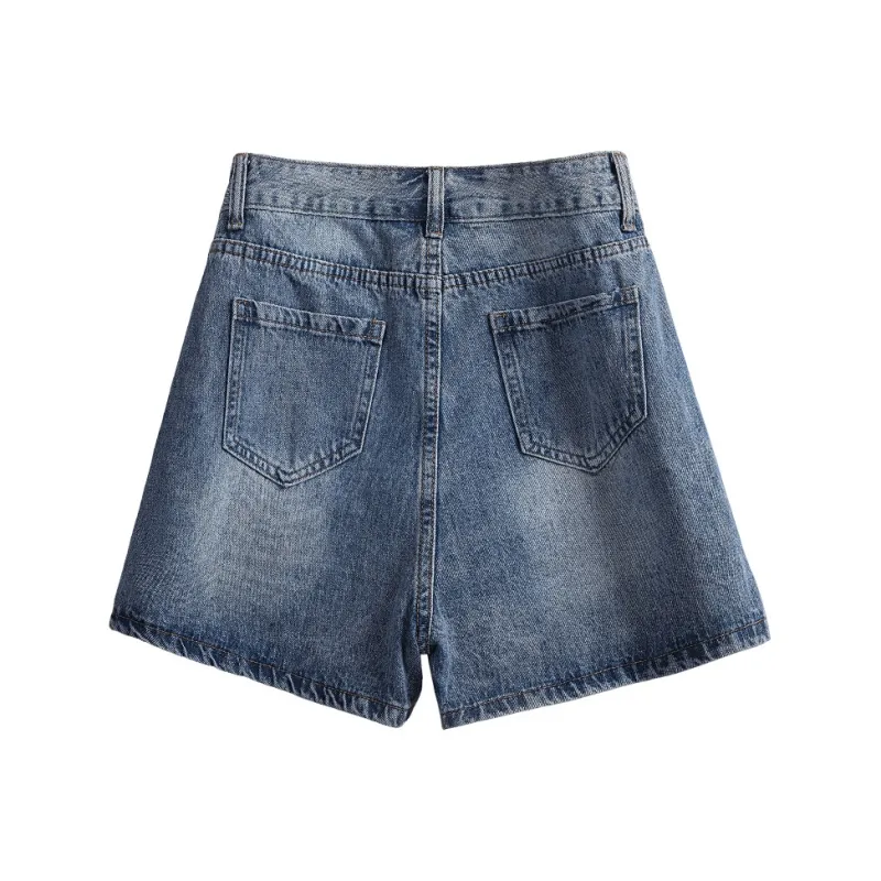 Cypress House Denim Shorts Women's Vintage Blue-1
