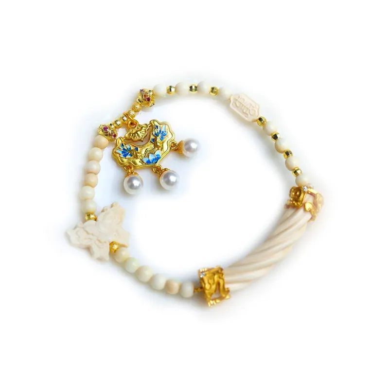 LINKY Laboratory Mammoth Jade Bracelets Unisex-0