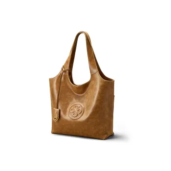 KAISER Top Grain Oil Wax Cow Leather Shoulder Bag Portable Genuine Leather Women's Bag Women's Multicolor
