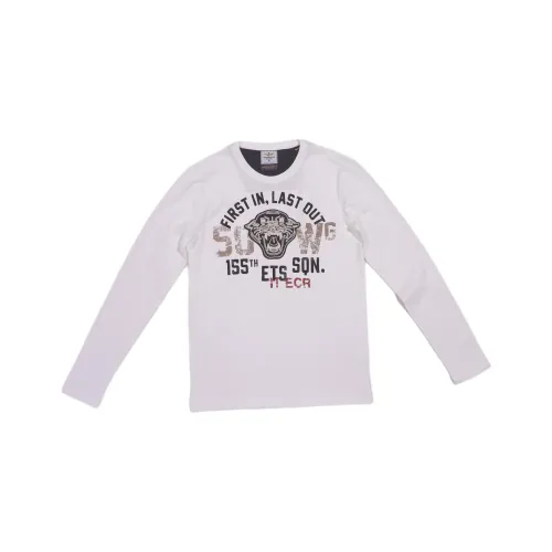 AERONAUTICA MILITARE 화이트 남성 티셔츠