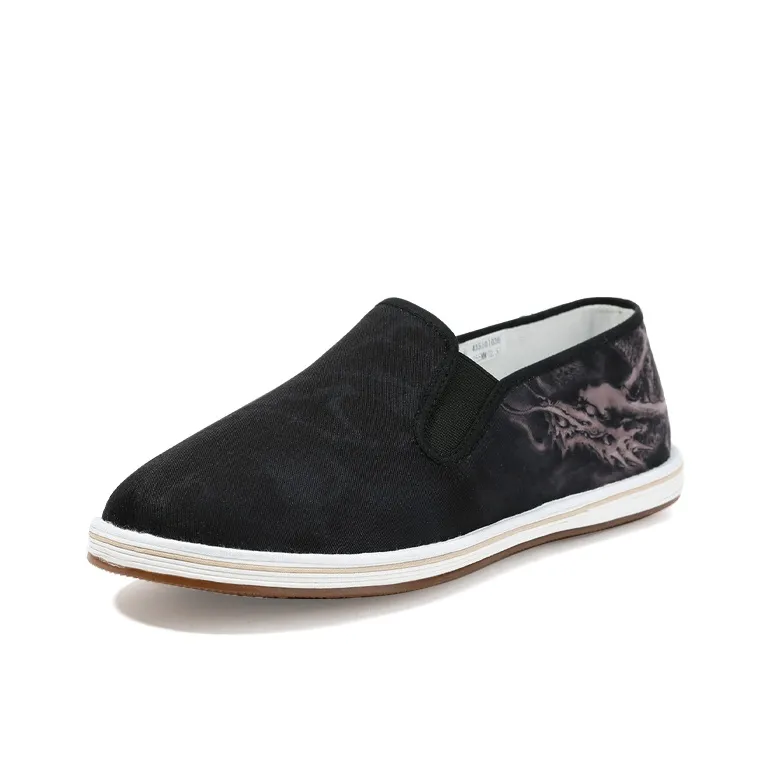 Old Meihua Casual Shoes Men's Black-1