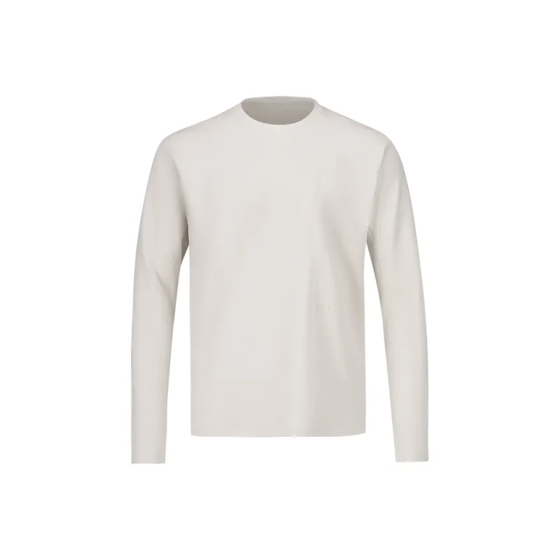 DESCENTE DUALIS Urban Commuting Crew Neck Long-Sleeved T-Shirt Men's-4