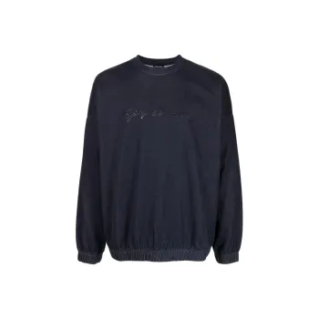 GIORGIO ARMANI SS23 Sweatshirt Men's Blue