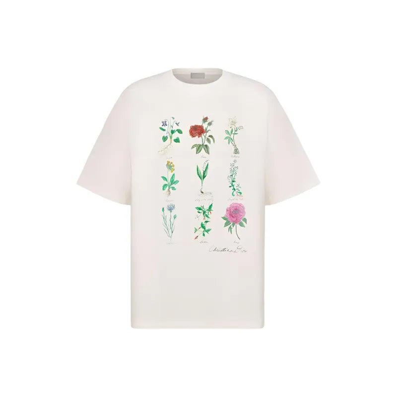 DIOR T Shirts Men White-0