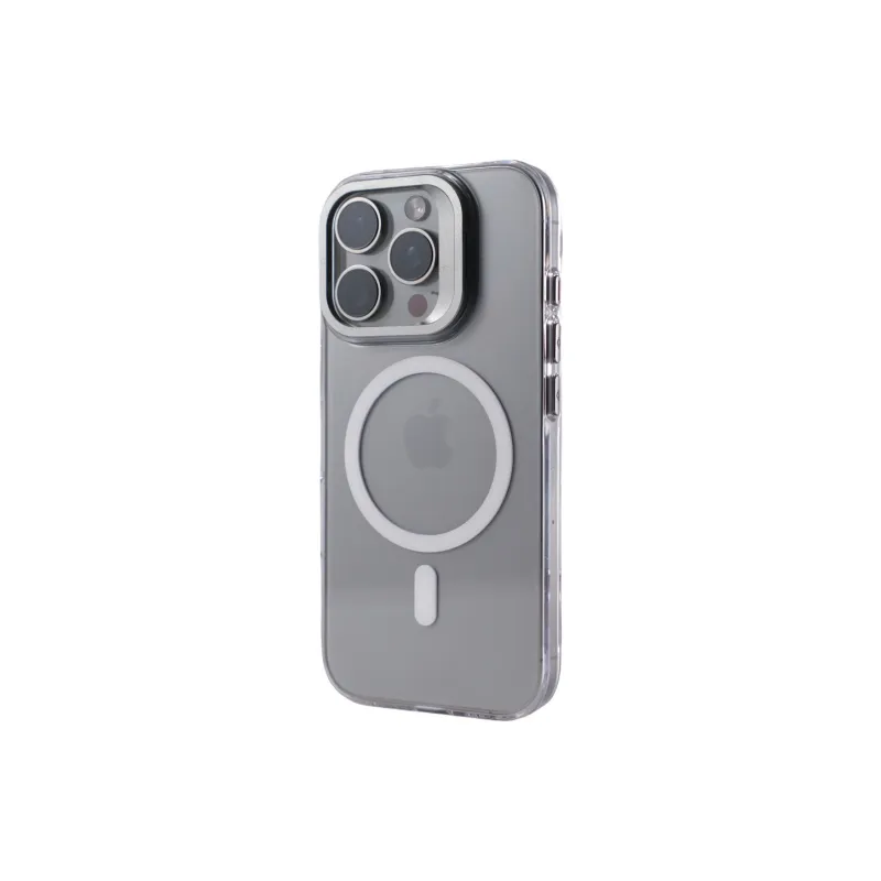 DEPA PC Material Transparent Stand With Magnetic Attachment Phone Cases Compatible With Apple 13 16 Series Minimalist-1