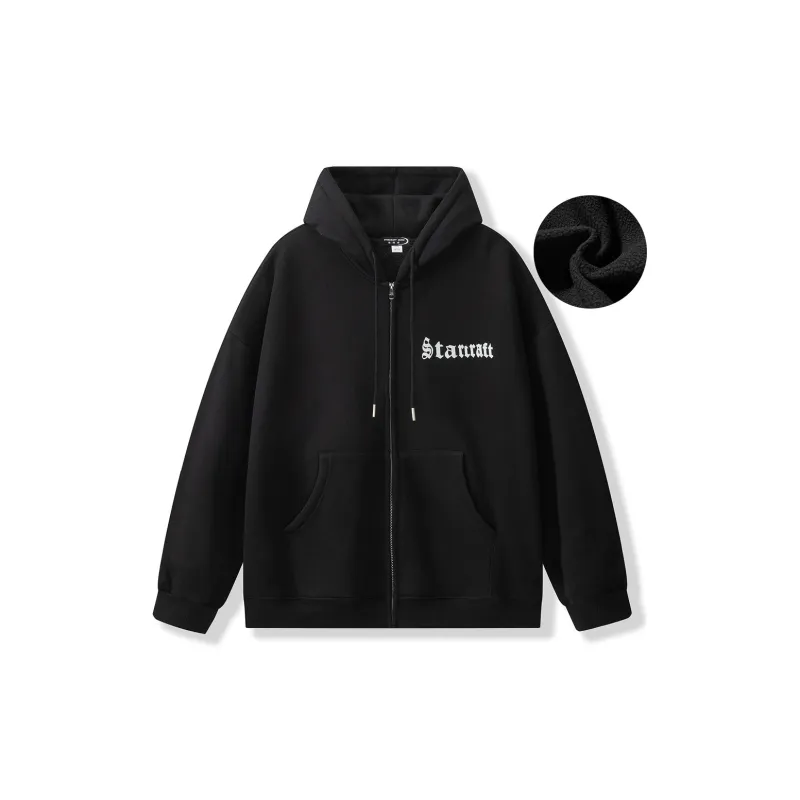XINGJIZHE Casual Cardigan Sweatshirt Unisex-9