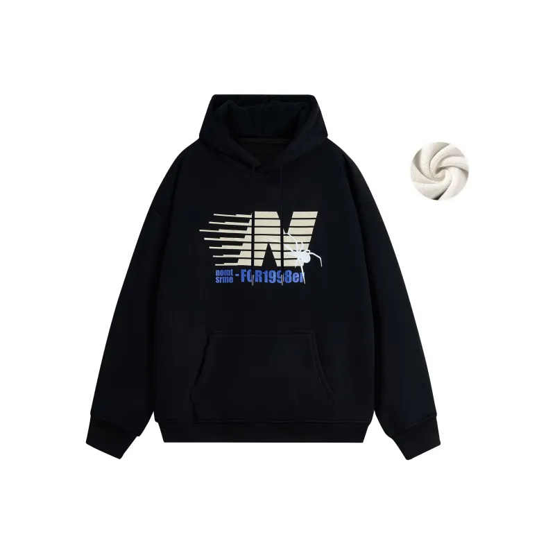 SIMPLE RIMLESS/SRME x Nomt Collaboration Fall And Winter Sweatshirt Unisex-4