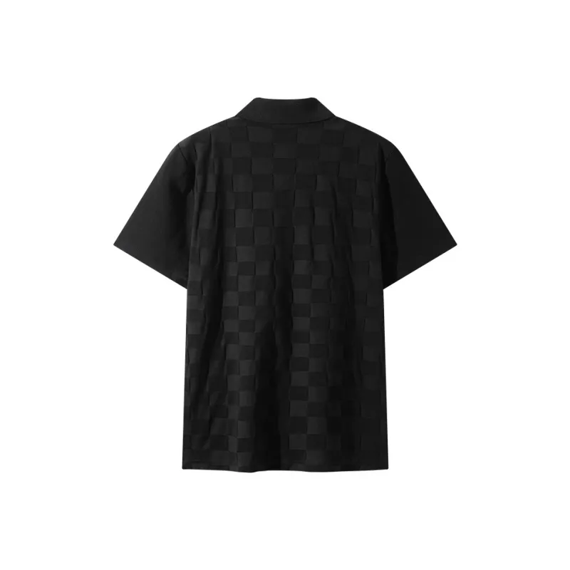 GXG Short Sleeve Polo Shirts Men's Black-1
