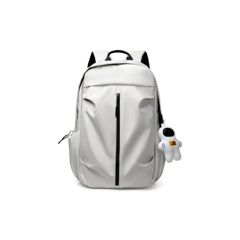 Worm's Home Durable Fabric Backpack Men's Black/Ecru-6