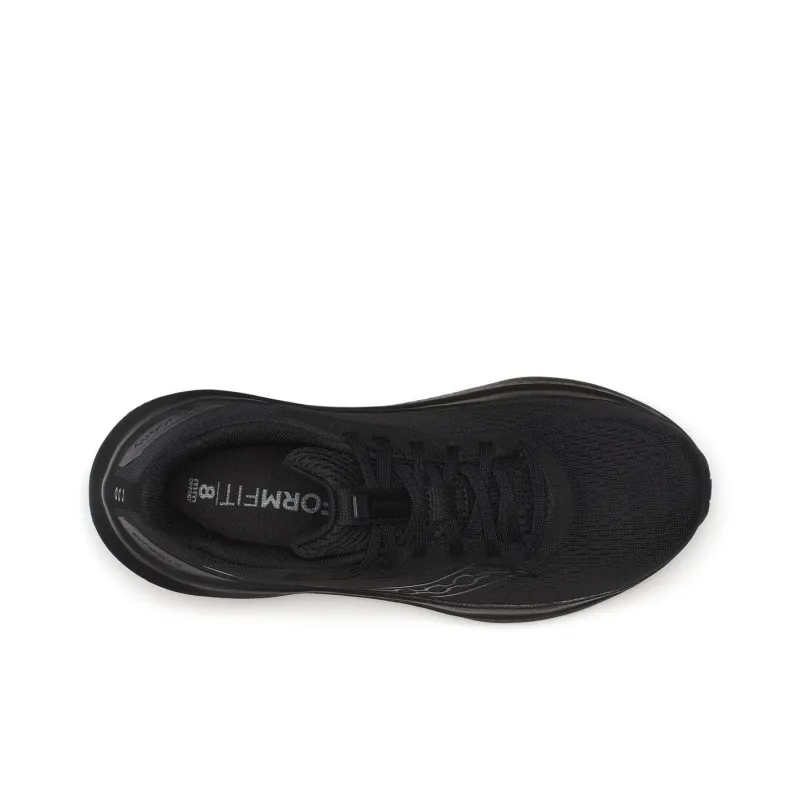 Saucony Low Top Running Shoes Women's Black-3