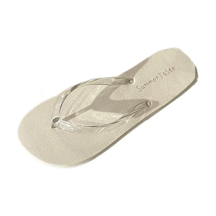 NAIHUO PVC Platform Flip Flops Slip Resistant Squashy And Bouncy Feeling Height Increasing Home Slippers-9