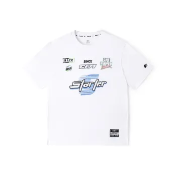 STARTER T Shirts Unisex White
