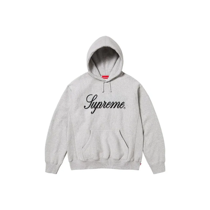Supreme Raised Script Hooded Sweatshirt-5