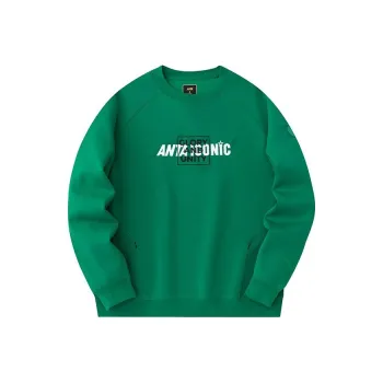 Anta Life Collection Sweatshirt Unisex Five Ring Green