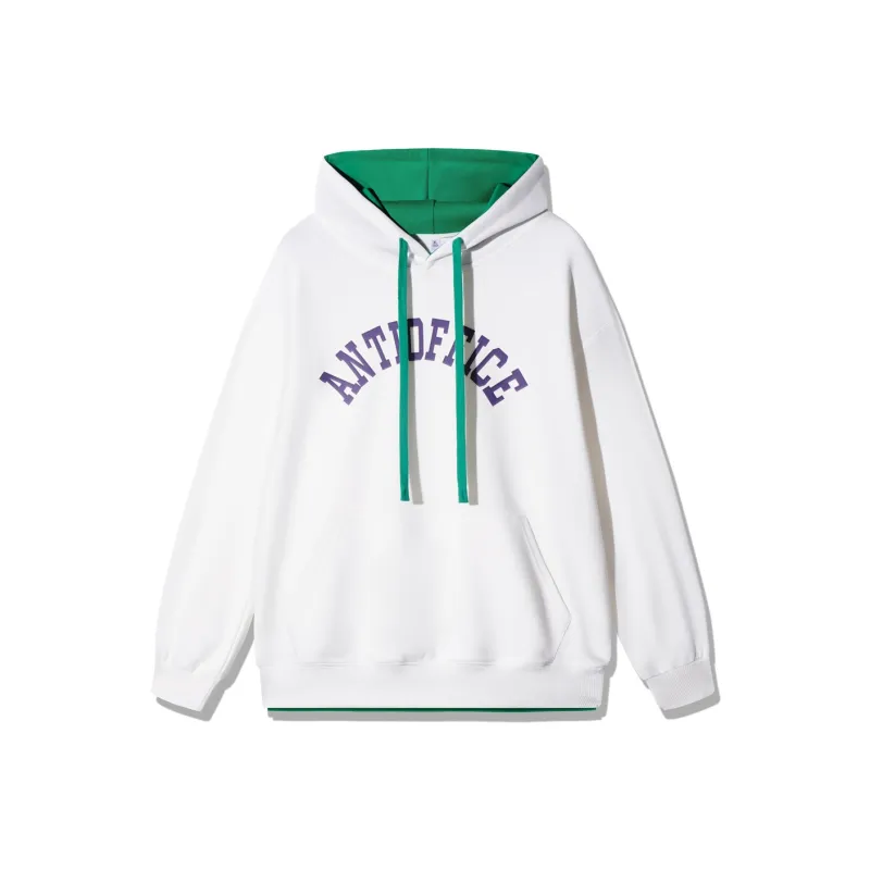 Antioffice Sweatshirt Unisex White-0