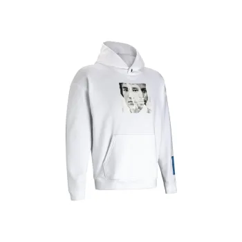 Under Armour x LIXIAOLONG LIANMINGKUAN UA Spring Collection Bruce Lee Collaboration Sweatshirt Men's White