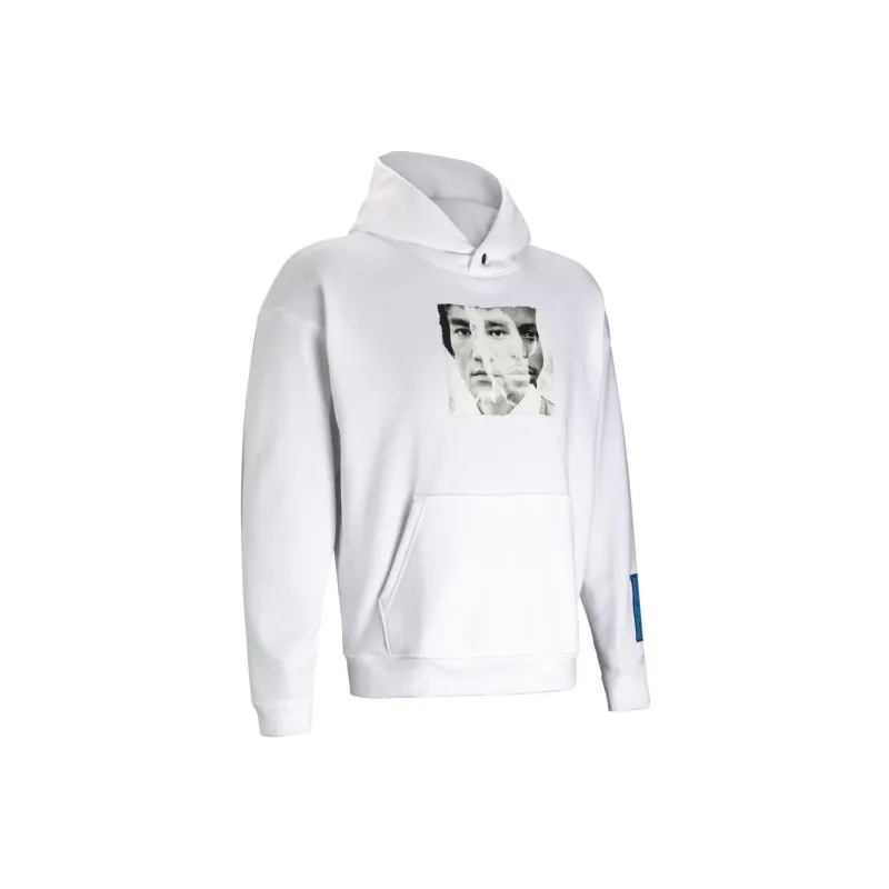 Under Armour x LIXIAOLONG LIANMINGKUAN UA Spring Collection Bruce Lee Collaboration Sweatshirt Men's White-0