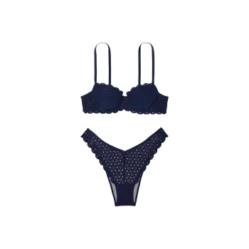 Victoria's Secret Underwear Set Women's Marine Blue