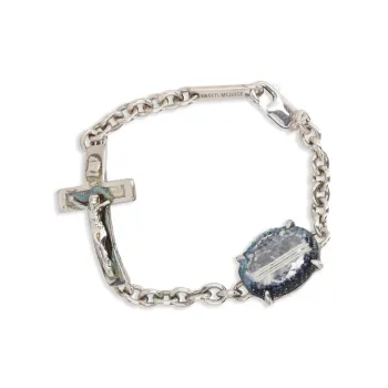 SWEETLIMEJUICE Crucifix Chain Bracelet