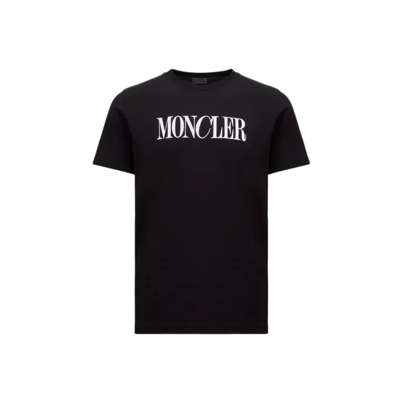 Moncler Logo Printed Crewneck T Shirt-0