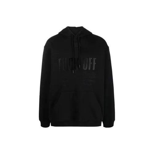 VTMNTS Slogan Printed Drawstring Hoodie