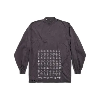 Balenciaga Graphic-print Top
