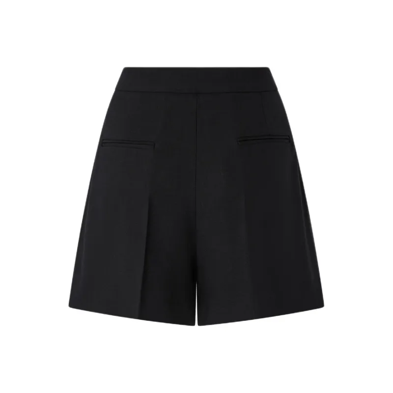 PINKO Pleated Tailored Shorts-1