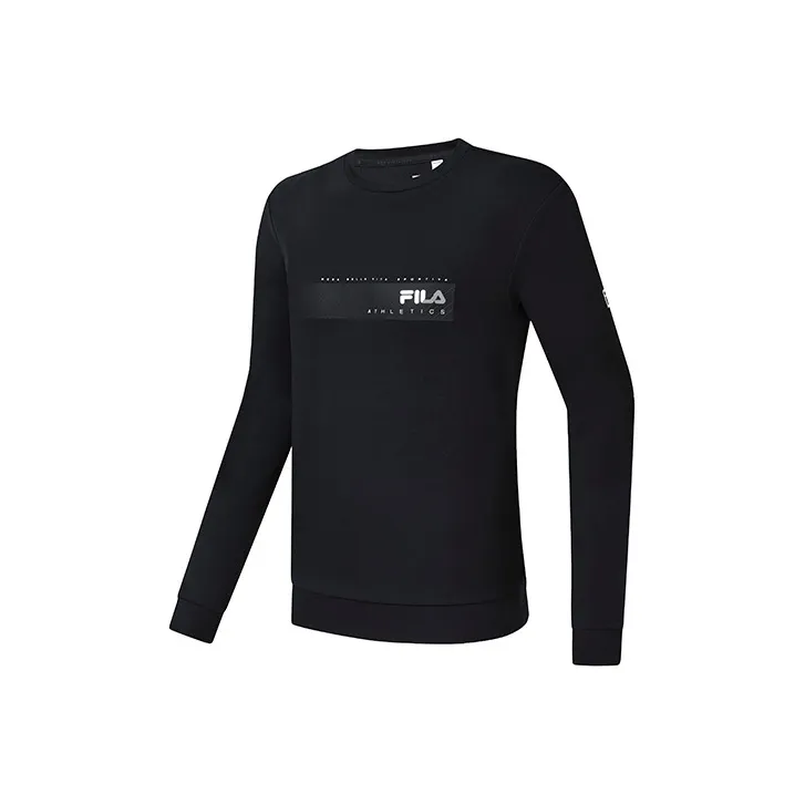 FILA Sweatshirts Men Pitch Black-0