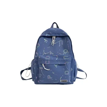 SUN EARTH &U Twill Backpack Unisex Multicolor
