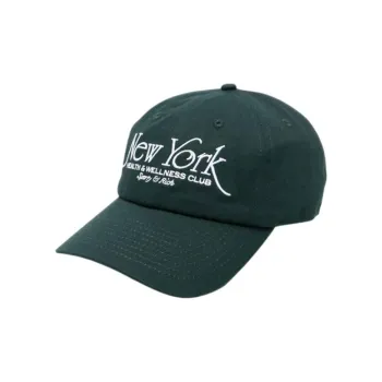 SPORTY & RICH Slogan embroidered Cap