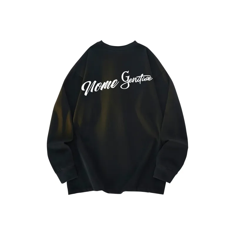NOME Long Sleeved T Shirts Unisex-4